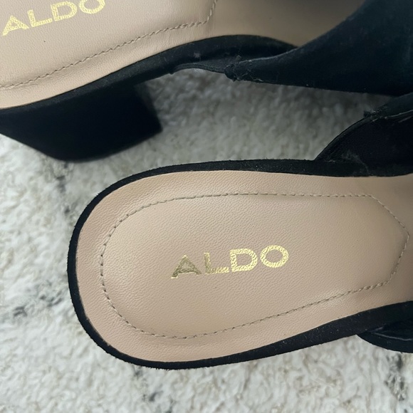 ALDO Black Sandals (Size 6.5) - Picture 6 of 10